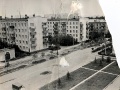 1965 год. Оренбургская улица. Свежепосаженные голубые ели